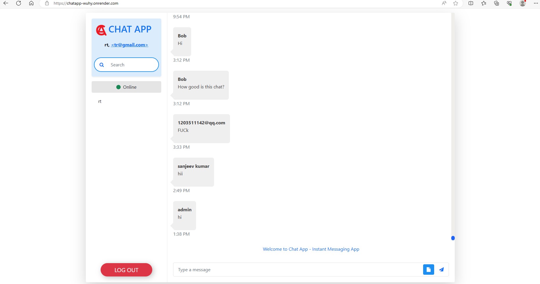 Chat Application